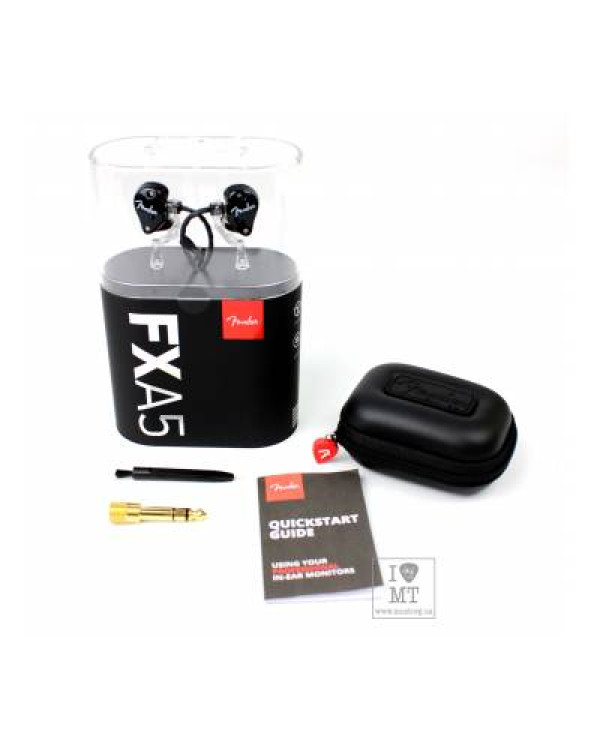 FENDER FXA5 IN-EAR MONITORS METALLIC BLACK Вушні монітори