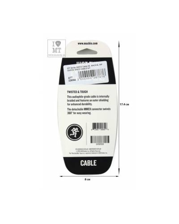 MACKIE MP SERIES MMCX CABLE KIT Кабель MACKIE MP SERIES MMCX CABLE KIT Кабель