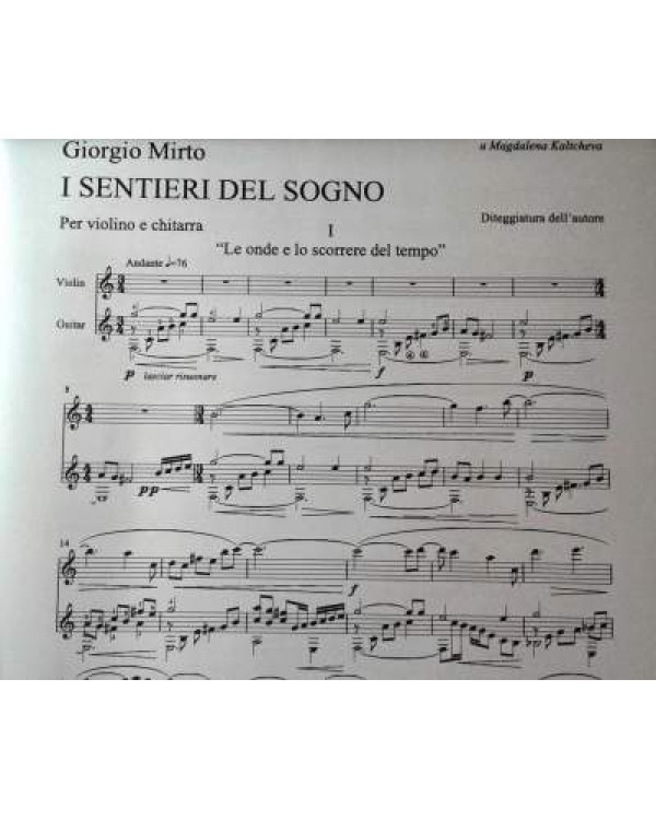 I Sentieru Del Sogno G.Mirto (скрипка + гітара)