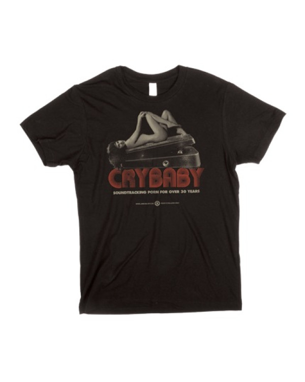DUNLOP DSD35-MTS-M MEN T-SHIRT "CRYBABY PINUP" MEDIUM