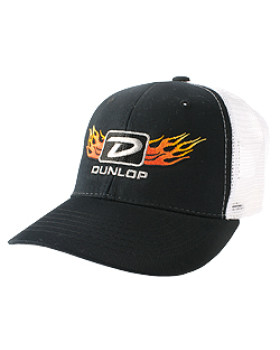 DUNLOP DSD06-42 TRKC TRUCKERS HAT " FLAME D"