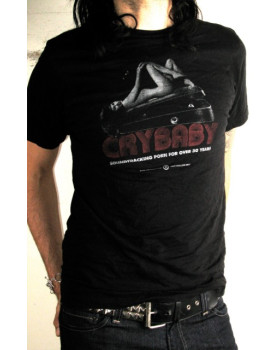 DUNLOP DSD35-MTS-M MEN T-SHIRT "CRYBABY PINUP" MEDIUM