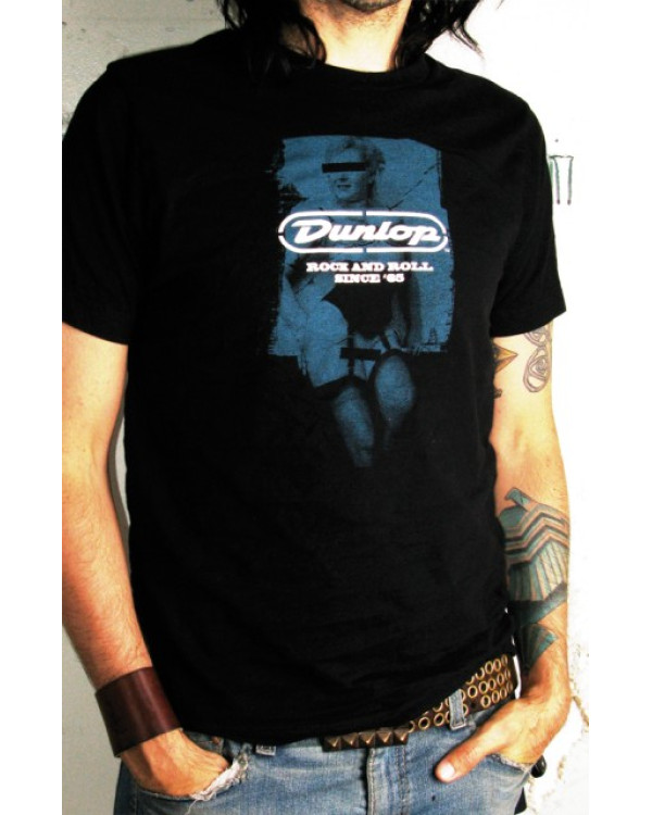 DUNLOP DSD36-MTS-XL MEN T-SHIRT "ROCKNROLL GIRL" X-LARGE