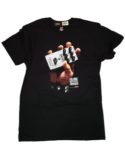 DUNLOP DSD38-MTS-LG MEN T-SHIRT "FULLBORE METAL" LARGE