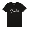 FENDER T-SHIRT SPAGHETTI LOGO MEN'S BLACK L Футболка