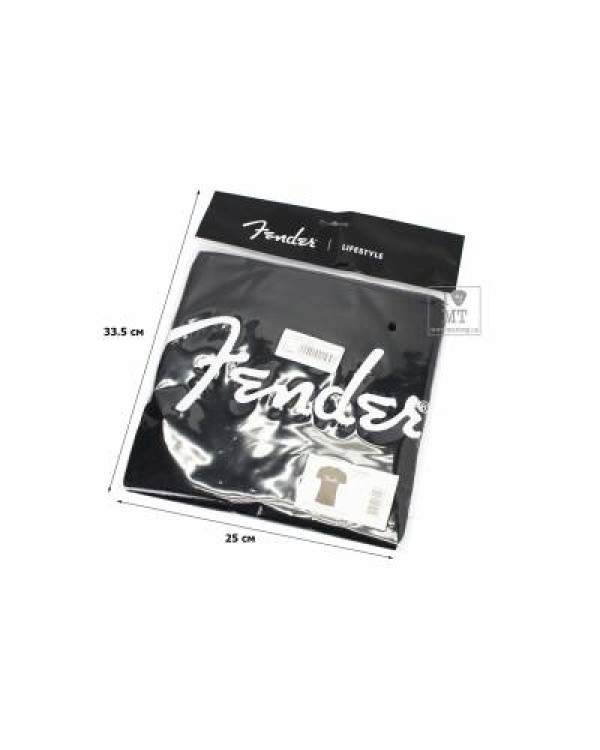 FENDER T-SHIRT SPAGHETTI LOGO MEN'S BLACK XL Футболка