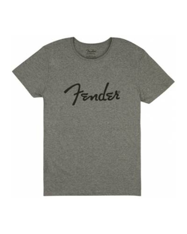 FENDER T-SHIRT SPAGHETTI LOGO MEN'S GREY L Футболка