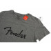FENDER T-SHIRT SPAGHETTI LOGO MEN'S GREY L Футболка