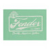 FENDER T-SHIRT BEER LABEL MEN'S SEAFOAM GREEN/WHITE M Футболка