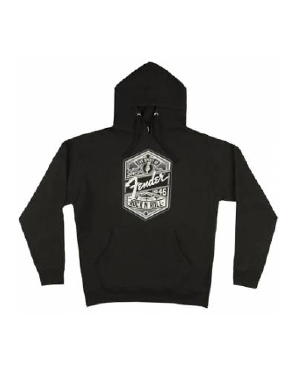 FENDER HOODIE SPIRIT OF ROCK'N'ROLL MEN'S BLACK XL Толстовка