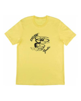 FENDER T-SHIRT CYCLON YELLOW L Футболка