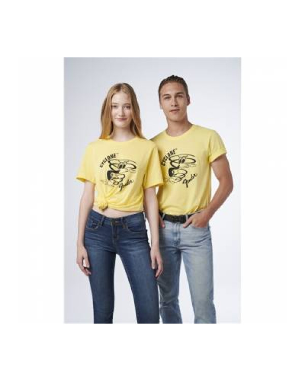 FENDER T-SHIRT CYCLON YELLOW L Футболка