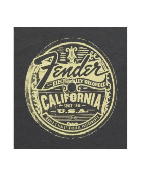 FENDER T-SHIRT MEDALLION MEN'S GRAY L Футболка-foto2