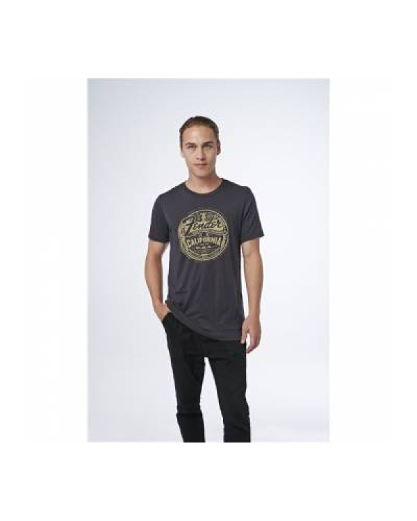 FENDER T-SHIRT MEDALLION MEN'S GRAY L Футболка