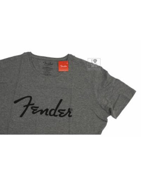 FENDER T-SHIRT SPAGHETTI LOGO MEN'S GREY XL Футболка-foto3