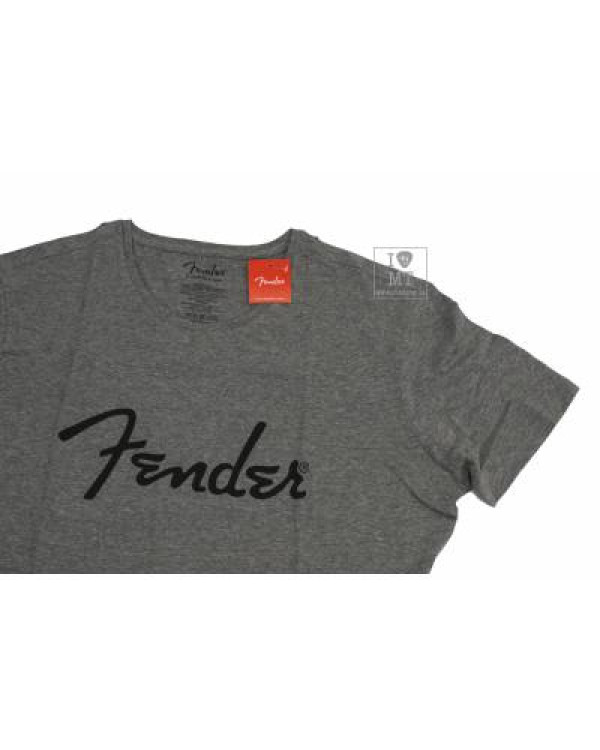 FENDER T-SHIRT SPAGHETTI LOGO MEN'S GREY XL Футболка