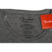 FENDER T-SHIRT SPAGHETTI LOGO MEN'S GREY XL Футболка