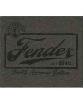FENDER T-SHIRT BEER LABEL MEN'S GRAY/BLACK L Футболка-foto3