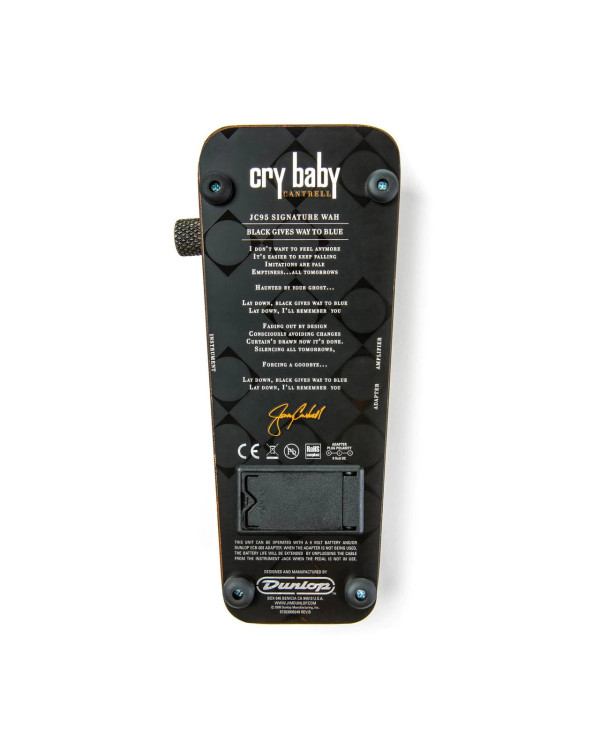 Педаль ефектів DUNLOP JERRY CANTRELL CRY BABY WAH Педаль ефектів DUNLOP JERRY CANTRELL CRY BABY WAH