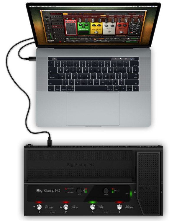 Гітарний ефект IK MULTIMEDIA IRIG STOMP I/O