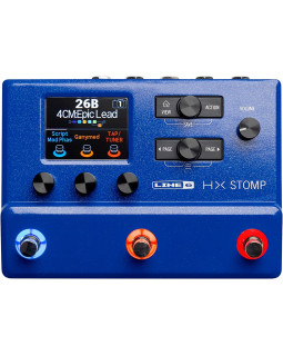 Гітарний ефект LINE6 HX Stomp Limited Edition Blue Гітарний ефект LINE6 HX Stomp Limited Edition Blue