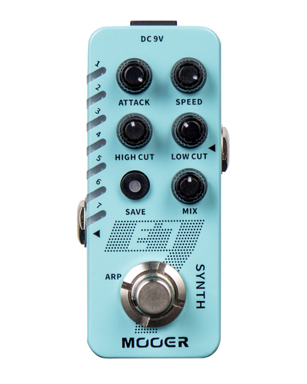 Гітарний ефект MOOER E7 Polyphonic Guitar Synth