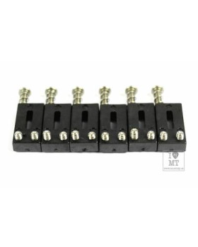 GRAPH TECH PS-8001-00 STRING SAVER SADDLE STRAT/TELE STYLE (6 PCS) Набір сідел для гітар-foto2