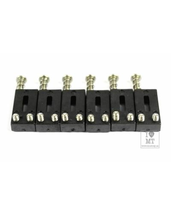 GRAPH TECH PS-8001-00 STRING SAVER SADDLE STRAT/TELE STYLE (6 PCS) Набір сідел для гітар