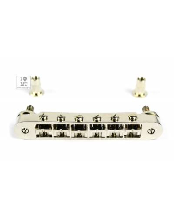 GRAPH TECH PS-8843-N0 STRING SAVER RESOMAX NV1 AUTOLOCK BRIDGE 4MM NICKEL Бридж типу tune-o-matic