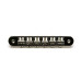 GRAPH TECH PS-8843-N0 STRING SAVER RESOMAX NV1 AUTOLOCK BRIDGE 4MM NICKEL Бридж типу tune-o-matic