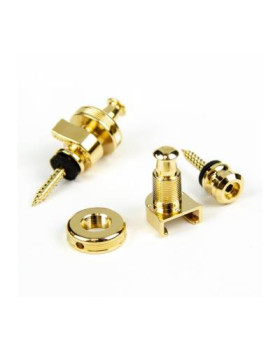FENDER SCHALLER STRAP LOCKS GOLD Стреплоки для гітари-foto3