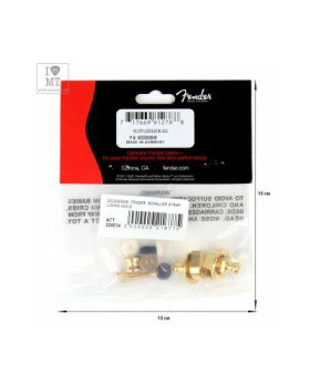FENDER SCHALLER STRAP LOCKS GOLD Стреплоки для гітари-foto8