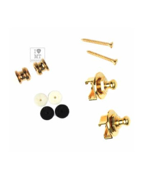FENDER SCHALLER STRAP LOCKS GOLD Стреплоки для гітари-foto2