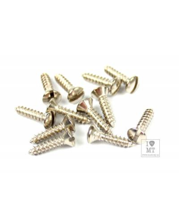 FENDER MOUNTING SCREWS FOR PICKGUARD/CONTROL PLATE '50S ERA TELE Набір гвинтів