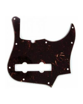 FENDER PICKGUARD FOR 5-STRING AMERICAN DELUXE JAZZ BASS 4-PLY TORTOISE SHELL Пікгард