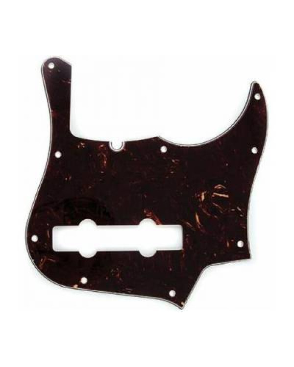 FENDER PICKGUARD FOR 5-STRING AMERICAN DELUXE JAZZ BASS 4-PLY TORTOISE SHELL Пікгард