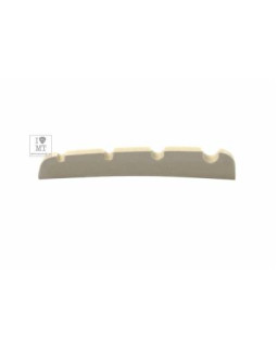 FENDER JAZZ BASS PRE-SLOTTED MICARTA STRING NUT SET WHITE Нульовий поріжок-foto3