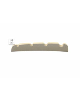 FENDER JAZZ BASS PRE-SLOTTED MICARTA STRING NUT SET WHITE Нульовий поріжок-foto3