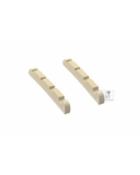 FENDER JAZZ BASS PRE-SLOTTED MICARTA STRING NUT SET WHITE Нульовий поріжок