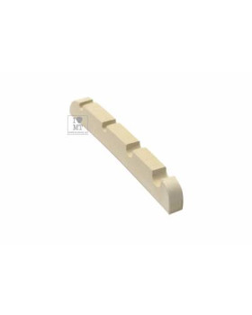 FENDER JAZZ BASS PRE-SLOTTED MICARTA STRING NUT SET WHITE Нульовий поріжок-foto2