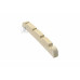FENDER JAZZ BASS PRE-SLOTTED MICARTA STRING NUT SET WHITE Нульовий поріжок