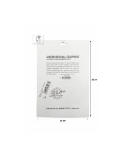 GIBSON BACKPLATE COMBO (BLACK) Запчастина-foto3