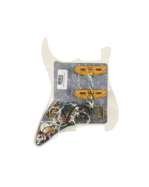 FENDER PRE-WIRED STRAT PICKGUARD HSS TORTOISE SHELL 11 HOLE Пікгард зі звукознімачами