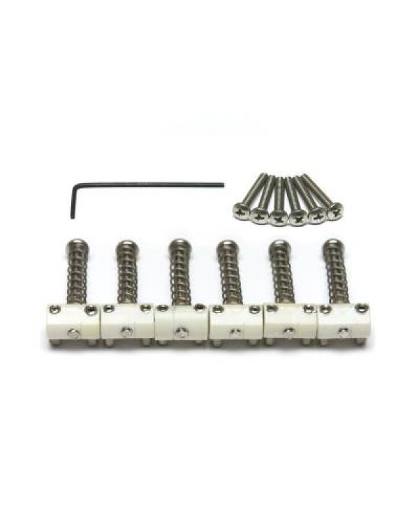 GRAPH TECH PQ-8166-00 TUSQ Saddle Barrel I.O.S. 6-Pce Tele Набір сідел для гітар