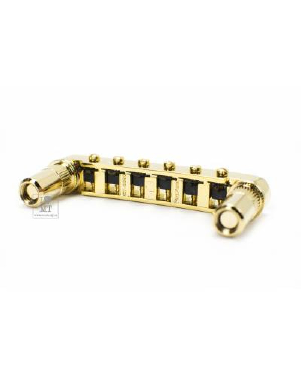 GRAPH TECH PS-8863-G0 String Saver Resomax NV2 Autolock Bridge 6mm-Gold Бридж