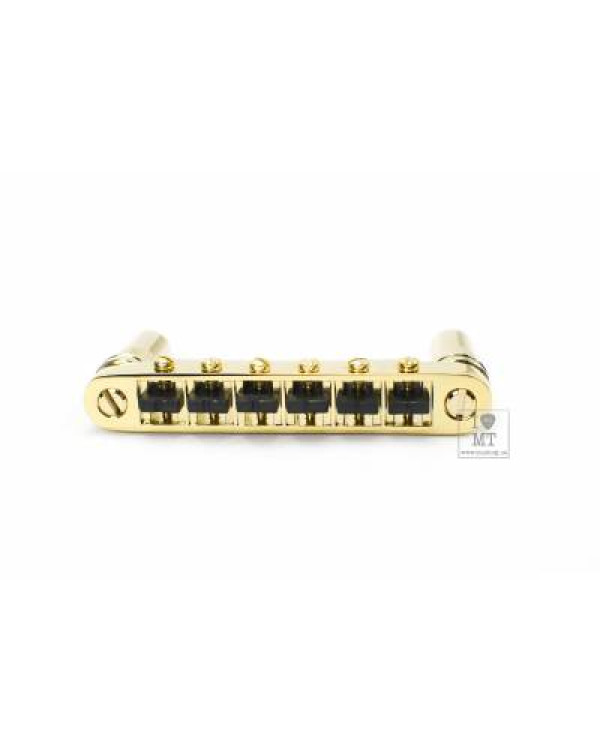 GRAPH TECH PS-8863-G0 String Saver Resomax NV2 Autolock Bridge 6mm-Gold Бридж