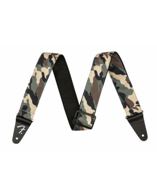 FENDER STRAP 2" CAMO WOODLAND Ремінь гітарний