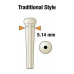 GRAPH TECH PP-1142-00 TUSQ Bridge Pins Martin Style 2mm White / Mother-Of-Pearl Dot (6 Pcs) Набір кілочків