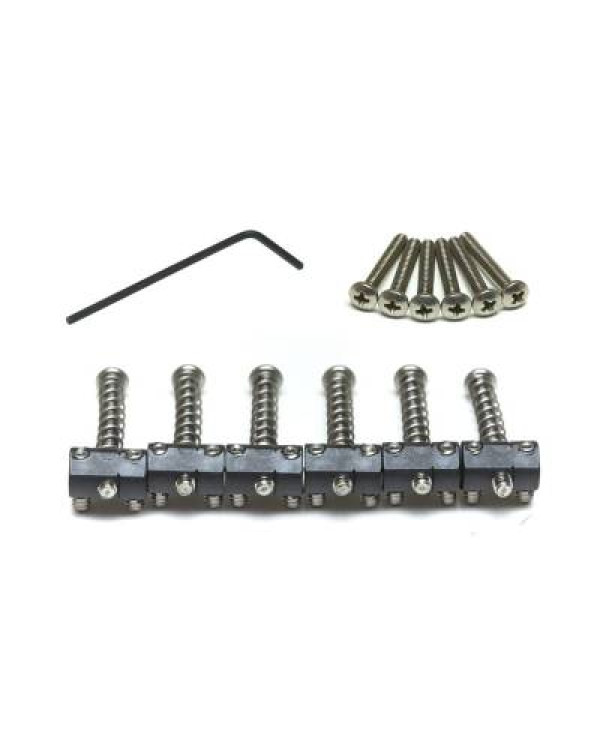 GRAPH TECH PS-8166-00 String Saver Saddle Barrel I.O.S. 6-Pce Tele Style (6 Pcs) Набір сідел для гітар