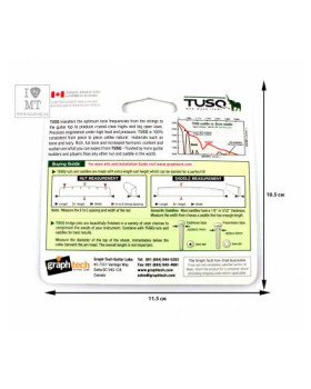 GRAPH TECH PQ-4125-00 TUSQ Nut Slab 1/8" Заготовка для поріжка-foto2